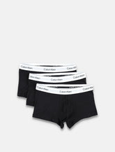 Calvin Klein cotton blend 3-Pack low rise trunks - | Spazio Pritelli