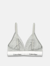 Calvin Klein icon cotton modal triangle bralette - | Spazio Pritelli