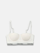 Calvin Klein Icon Cotton Modal bustier balconette bra - | Spazio Pritelli
