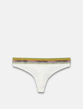 Calvin Klein multicolor logo band thong - | Spazio Pritelli