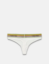 Calvin Klein multicolor logo band thong - | Spazio Pritelli
