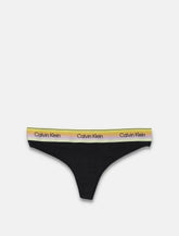 Calvin Klein multicolor logo band thong - | Spazio Pritelli