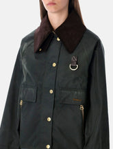 Barbour Catton waxed cotton jacket - | Spazio Pritelli