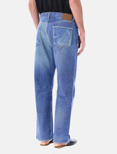 Our Legacy Third Cut straight-leg jeans in Digital Blue Aurora Print - | Spazio Pritelli
