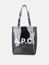 A.P.C. Lou glossy PVC tote bag - | Spazio Pritelli