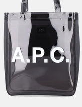 A.P.C. Lou glossy PVC tote bag - | Spazio Pritelli