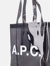A.P.C. Lou glossy PVC tote bag - | Spazio Pritelli