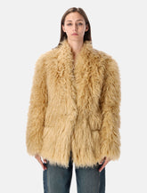 Isabel Marant Mylae faux fur jacket - | Spazio Pritelli