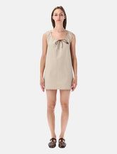 Miu Miu Panama cotton dress - | Spazio Pritelli