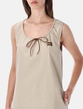 Miu Miu Panama cotton dress - | Spazio Pritelli