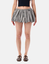 Miu Miu technical fabric miniskirt - | Spazio Pritelli