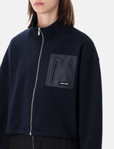 Miu Miu zip fleece jacket - | Spazio Pritelli