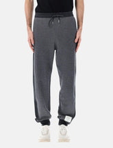 Thom Browne grey engineered 4-Bar sweatpants - | Spazio Pritelli