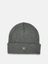 Represent rib knit beanie - | Spazio Pritelli
