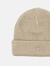Represent rib knit beanie - | Spazio Pritelli