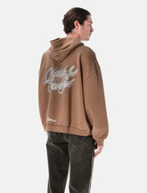 Represent Hoodie Bull Skull Graphic Brown - | Spazio Pritelli