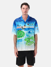 Casablanca Beyond Destiny Silk Shirt - | Spazio Pritelli