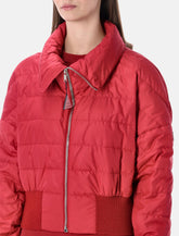 Moncler Rick Owens Giacca Croppata Rossa - | Spazio Pritelli