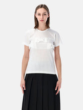 Comme des Garçons Girl bow detail T-shirt - | Spazio Pritelli