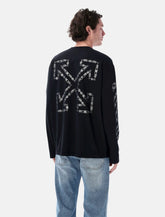Off-White Chain Araldic Arrow long sleeved t-shirt - | Spazio Pritelli