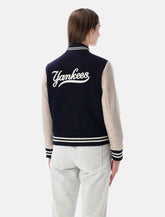 Sporty & Rich Yankees curve wool Varsity jacket - | Spazio Pritelli