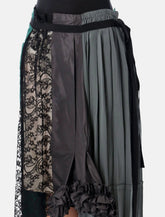 Prada technical taffeta patchwork skirt - | Spazio Pritelli