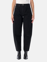 Isabel Marant Oriane barrel jeans - | Spazio Pritelli