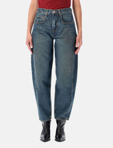 Isabel Marant Oriane barrel jeans - | Spazio Pritelli