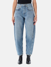 Isabel Marant Oriane barrel jeans - | Spazio Pritelli