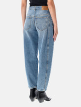 Isabel Marant Oriane barrel jeans - | Spazio Pritelli