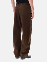 Lemaire Twisted Belted twill pants - | Spazio Pritelli