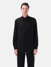 Lardini Oversized linen & lyocell shirt - | Spazio Pritelli
