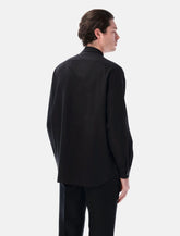 Lardini Oversized linen & lyocell shirt - | Spazio Pritelli