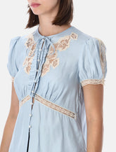 Self-Portrait viscose lace top - | Spazio Pritelli