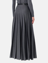 Self-Portrait pleated maxi skirt - | Spazio Pritelli