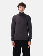 Lemaire Stand-Collar merino wool sweater - | Spazio Pritelli