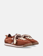 Puraai 6.02 Panther velvet sofa sneakers - | Spazio Pritelli