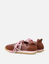 Puraai Panther vegan lace-up sneakers - | Spazio Pritelli