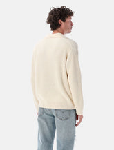 Maison Kitsuné Fox Head ribbed polo jumper - | Spazio Pritelli