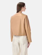 Loulou Raho leather jacket - | Spazio Pritelli