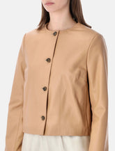Loulou Raho leather jacket - | Spazio Pritelli
