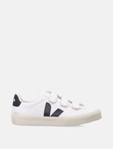 Veja Recife leather white and black sneakers - | Spazio Pritelli