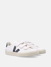 Veja Recife leather white and black sneakers - | Spazio Pritelli