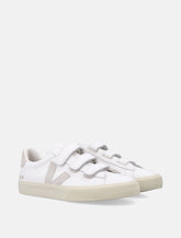 Veja Recife leather white and natural sneakers - | Spazio Pritelli