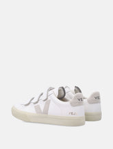 Veja Recife leather white and natural sneakers - | Spazio Pritelli