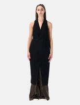 Rick Owens Cyclops sleeveless wrap coat - | Spazio Pritelli