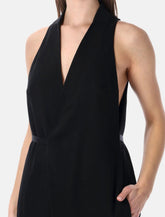 Rick Owens Cyclops sleeveless wrap coat - | Spazio Pritelli