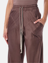 Rick Owens drawstring bias trousers - | Spazio Pritelli