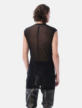 Rick Owens Dylan T with deep V neck - | Spazio Pritelli