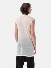 Rick Owens Dylan T with deep V neck - | Spazio Pritelli